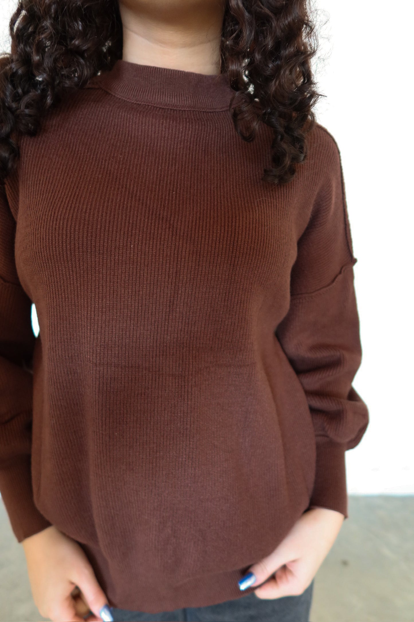 Cara Cozy Coffee Sweater