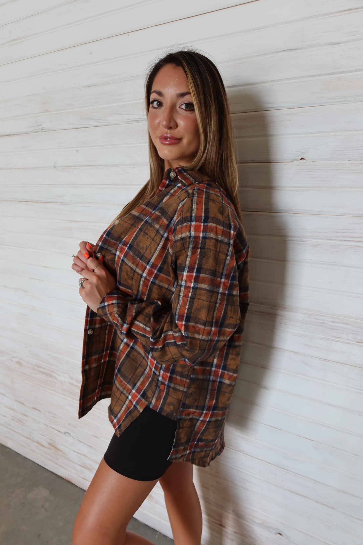 Laura Plaid Washed Flannel