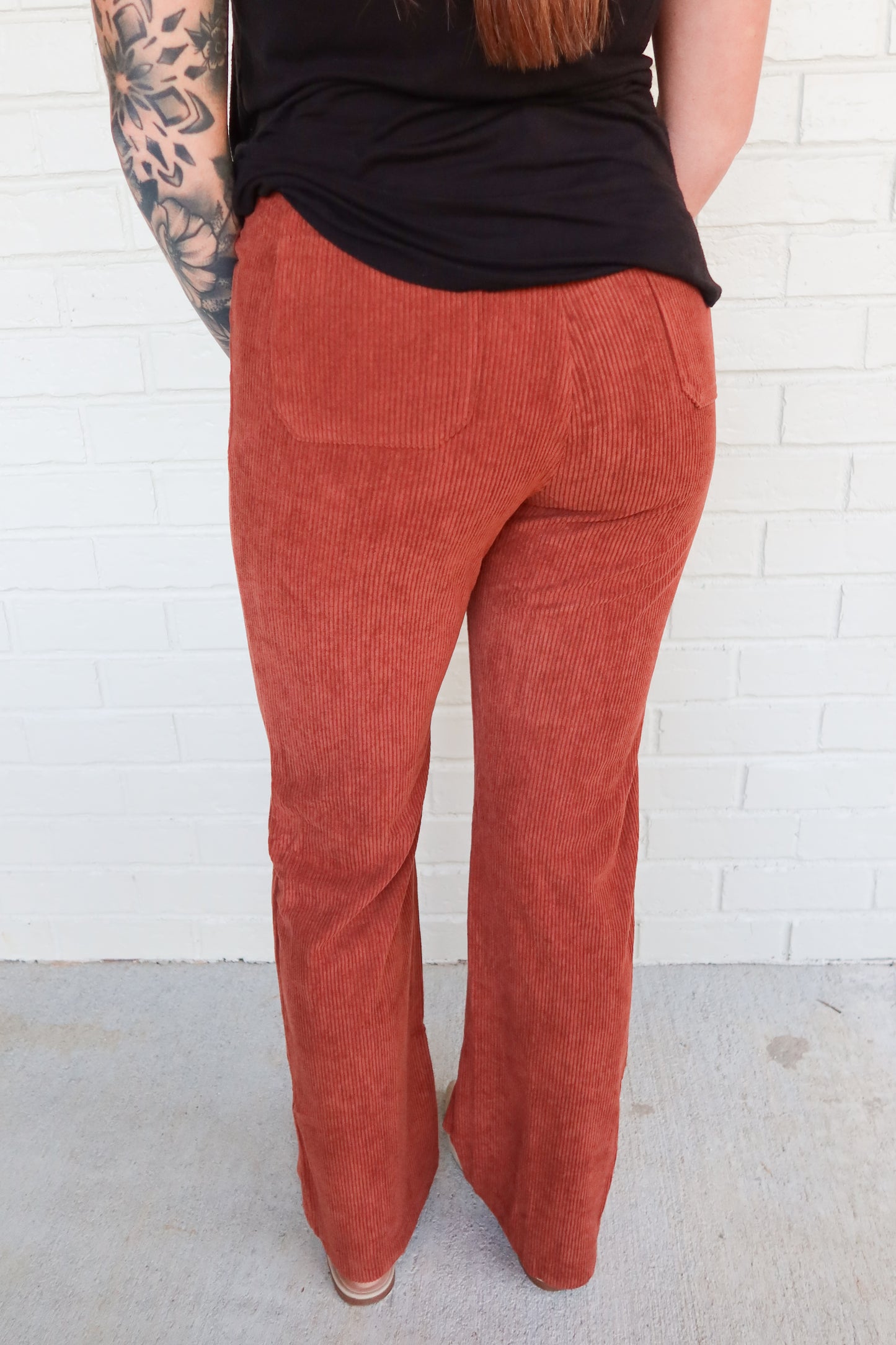 Corduroy Camel Pants