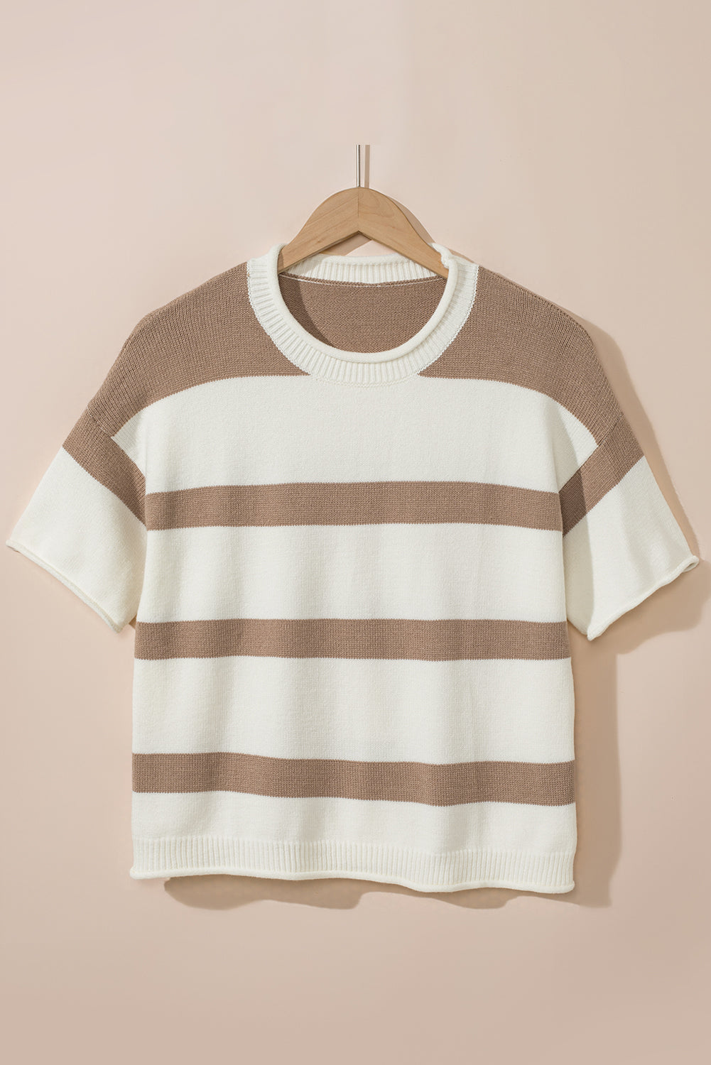 Kate Khaki Stripe Top