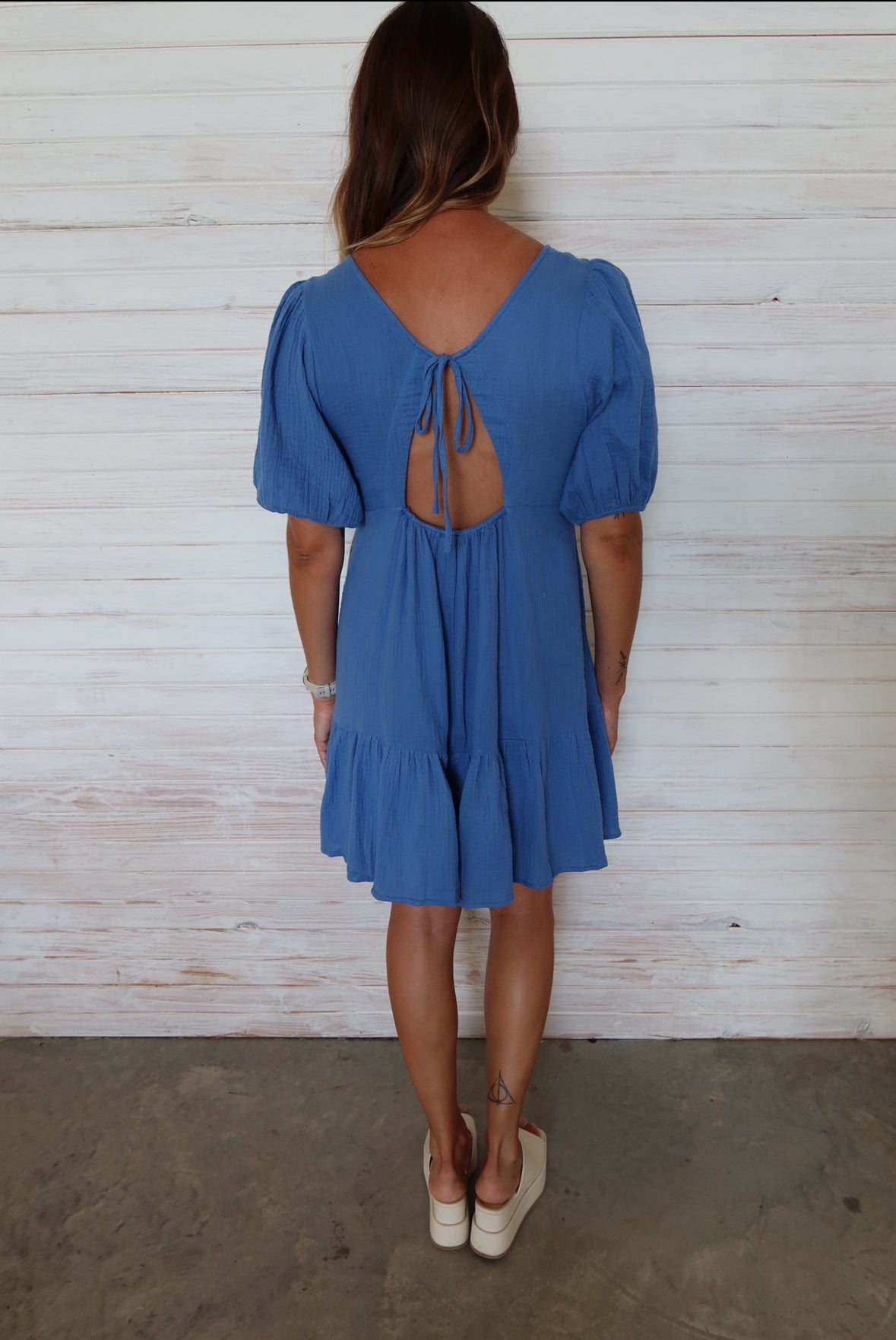 Penny Dress - Blue